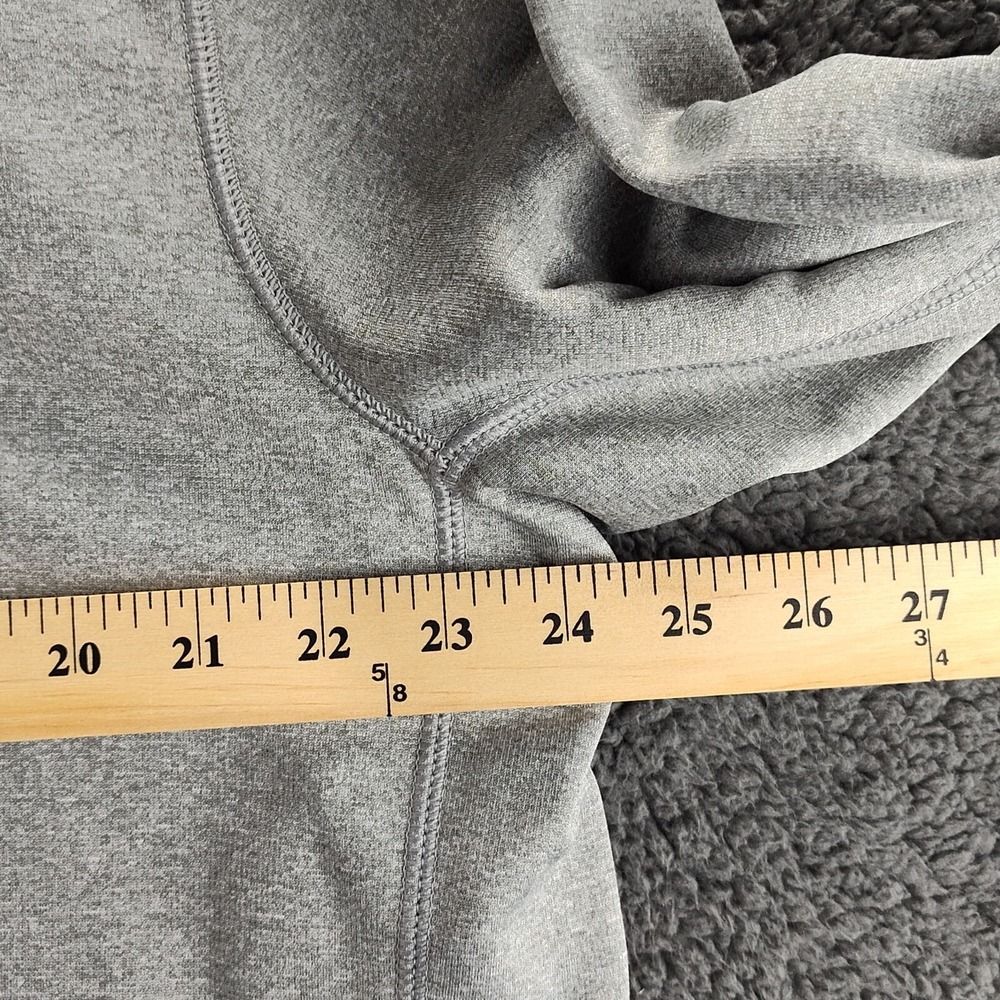 Nike Therma Fit Sweater Gray Blue Men's XL Long Sleeve 1/4 Zip Pullover Casual - Picture 11 of 12